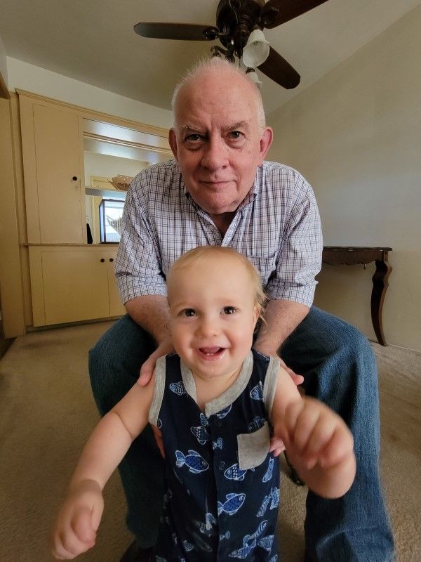 Mark Poses with Finn